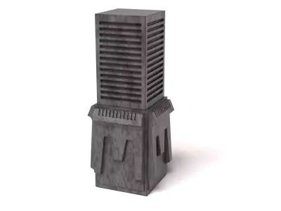 Yavin Tower Crate 1-18 scale Hasbro Kenner Free 3D print model