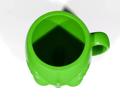 Alien Mug 4 3D print model