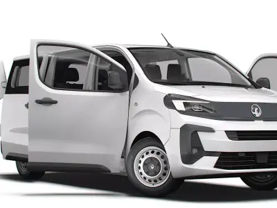 Vauxhall Vivaro Electric CombiVan L3 HQ Interior 2024 3D model