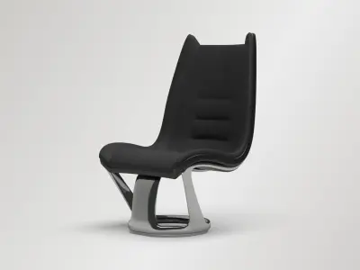 Futuristic High Tech Chair Free low-poly 3D model