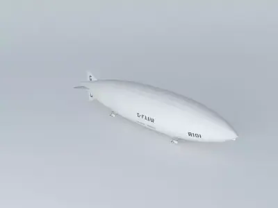 R101 zeppelin Free 3D model