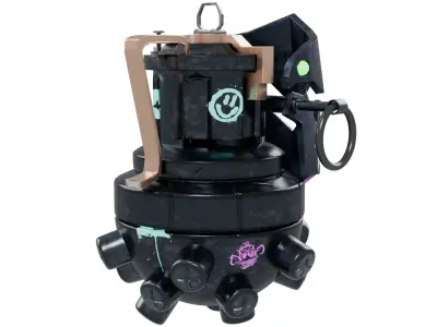 Jinx Grenade 3D model