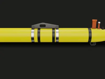 Unmanned Underwater Vehicle 3D model purchase