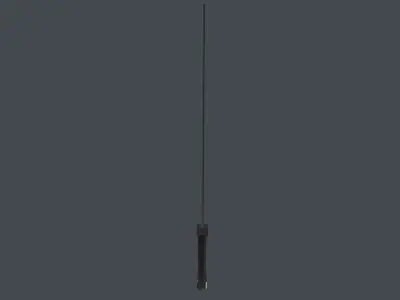 Viking Sword 3D Model Low-poly 3D model