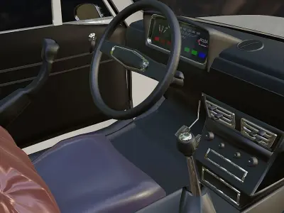 car vaz 2101 Free 3D model