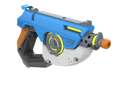 Tracer Blaster Mach T Skin Skin - Commercial - Printable - STL 3D print model