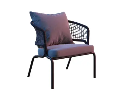Outdoor Lounge Chair 01 Free 3D model