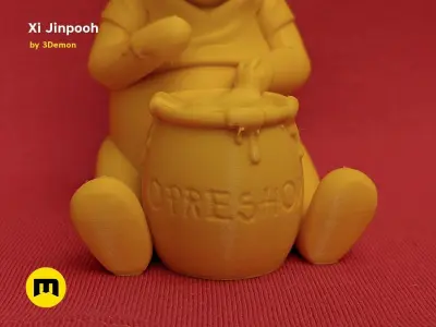 Xi Jinpooh Commercial License 3D print model