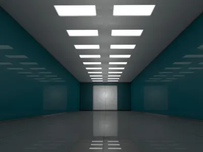 Apartment Corridor  Low-poly 3D model buy