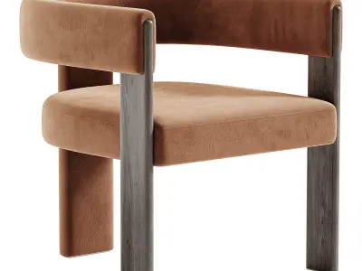 William Dining Chair by Rete Home Free 3D model