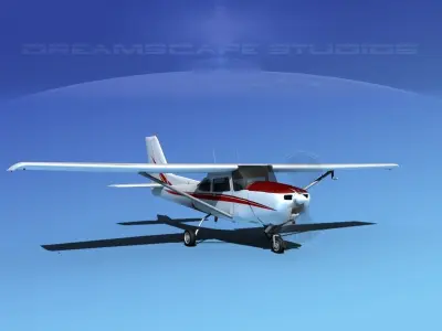 Cessna 172RG Cutlass V10 3D model