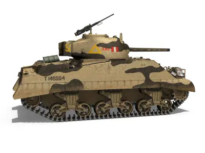 M4 Sherman MK III - Abe 3D model