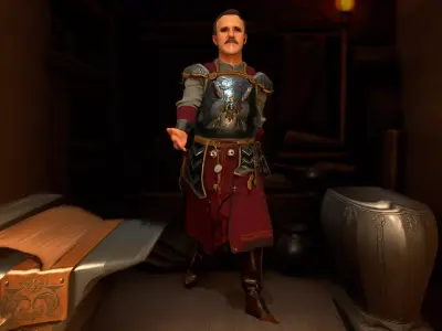 Roman Centurion Armor model pack Low-poly 3D model