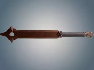 BALIN MACE SWORD 3D model