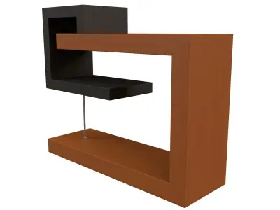 Living Room Furniture Free low-poly 3D model