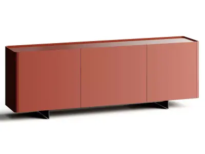 Eforma ALMA PREMIUM Lacquer Sideboard Free 3D model