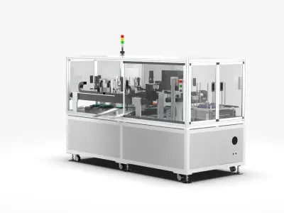 Automatic Film Fingerprint Recognition Assembly Machine 3D model