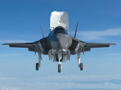 Powerful F35bf 3D model