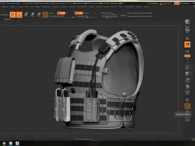 TACTICAL VEST 3D model