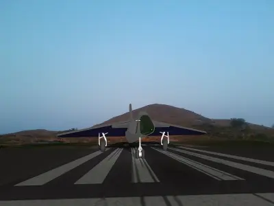 Aircraft Table top model Free 3D print model