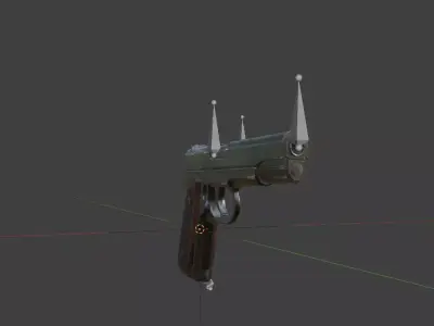 1911 Pistol - Textured and Rigged 3D model