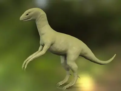 Reptile Dinosaur WIP 3D model
