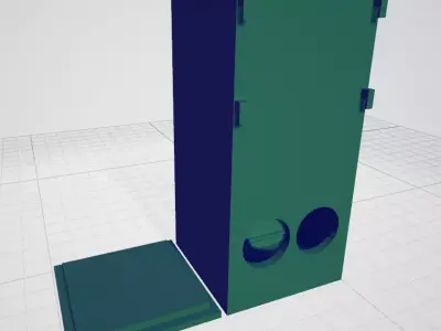 Ultra Low-Waste Quail Chick Feeder Free 3D print model