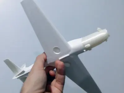 Replica of the A-29 Super Tucano aircraft 3D print model