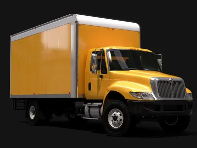 Durastar Box Truck 3D model purchase