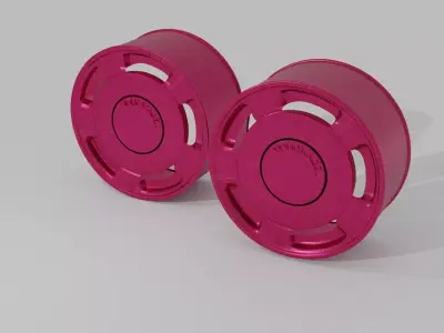 Orbital Wheel for Volkswagen the most coveted in Brazil 3D model
