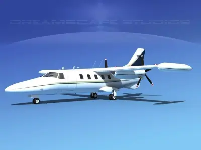 Dreamscape AF-44 Star Executive V04 3D model