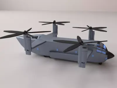 Quad Copter 3D model