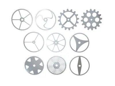 Watch Gears 3D model