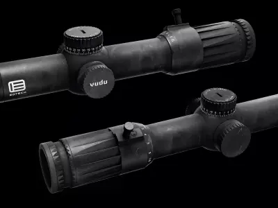 EOTECH Vudu 1-10x28 Low-poly 3D model
