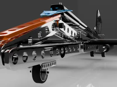 Airplane 3d model in new way    f-16 3D model