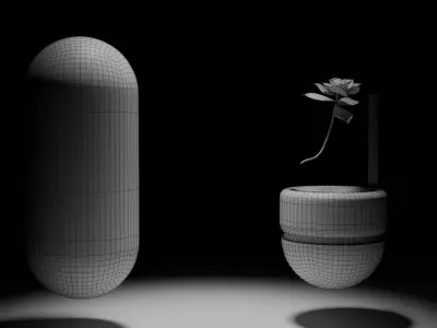Display Case 3D model