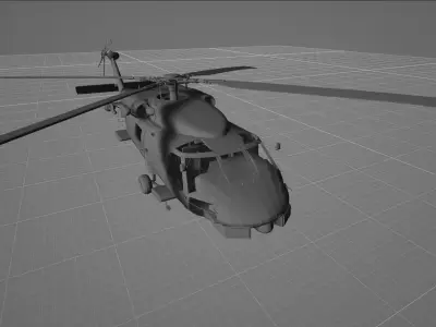 Sikorsky SH-60 Helicopter 3D model