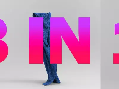 Clothing FBX 3 in 1set 15 Low-poly 3D model