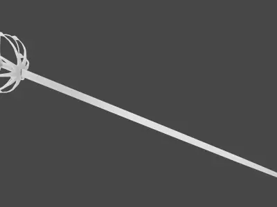 Low Poly Rapire FREE Free low-poly 3D model