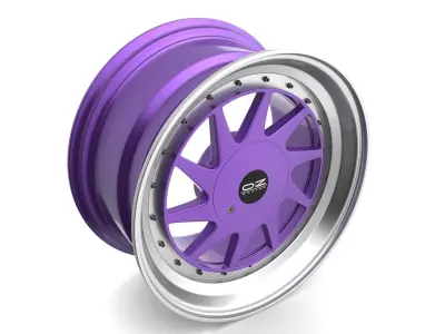 OZ TUBO Custom wheel 3D model