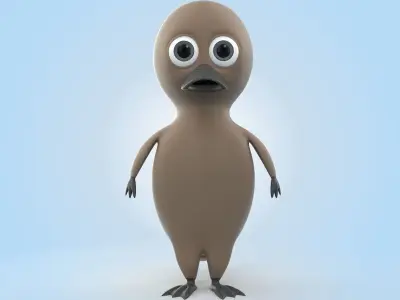 Platypus 3D model