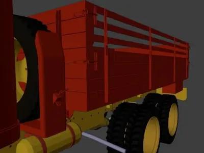 Praga V3S Low-poly 3D model