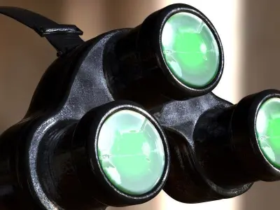 Night vision goggles FREE Free low-poly 3D model