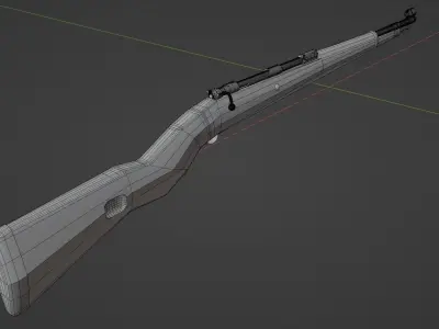 Kar 98 Textures and model Free 3D model
