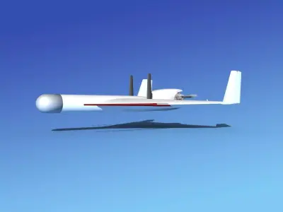 Harpy 1 UAV 3D model