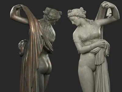 Aphrodite Kallipygos1 3D model