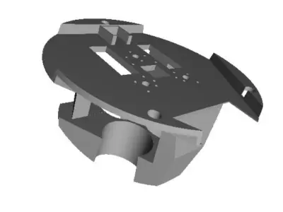 drone h1 sferico 3D print model