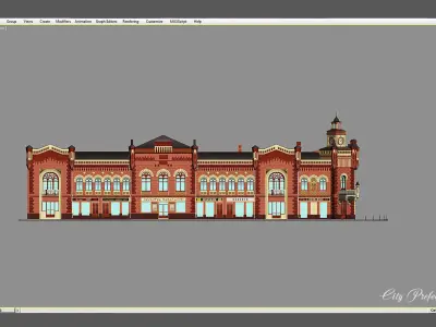 City Prefecture 3D model