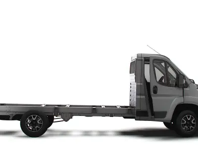 Opel Movano Chassis HQInterior SCab 4035WBXL 2023 3D model