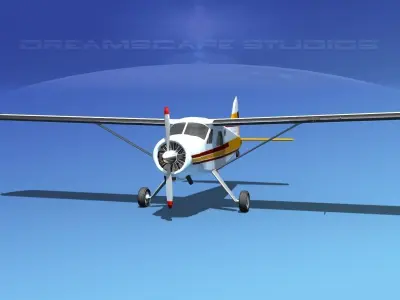Dehaviland DH-2 Beaver SL13 3D model